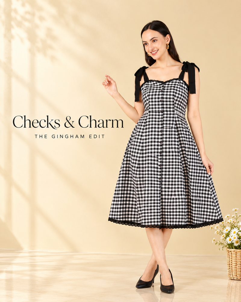 Checks and Charm - the gingham edit